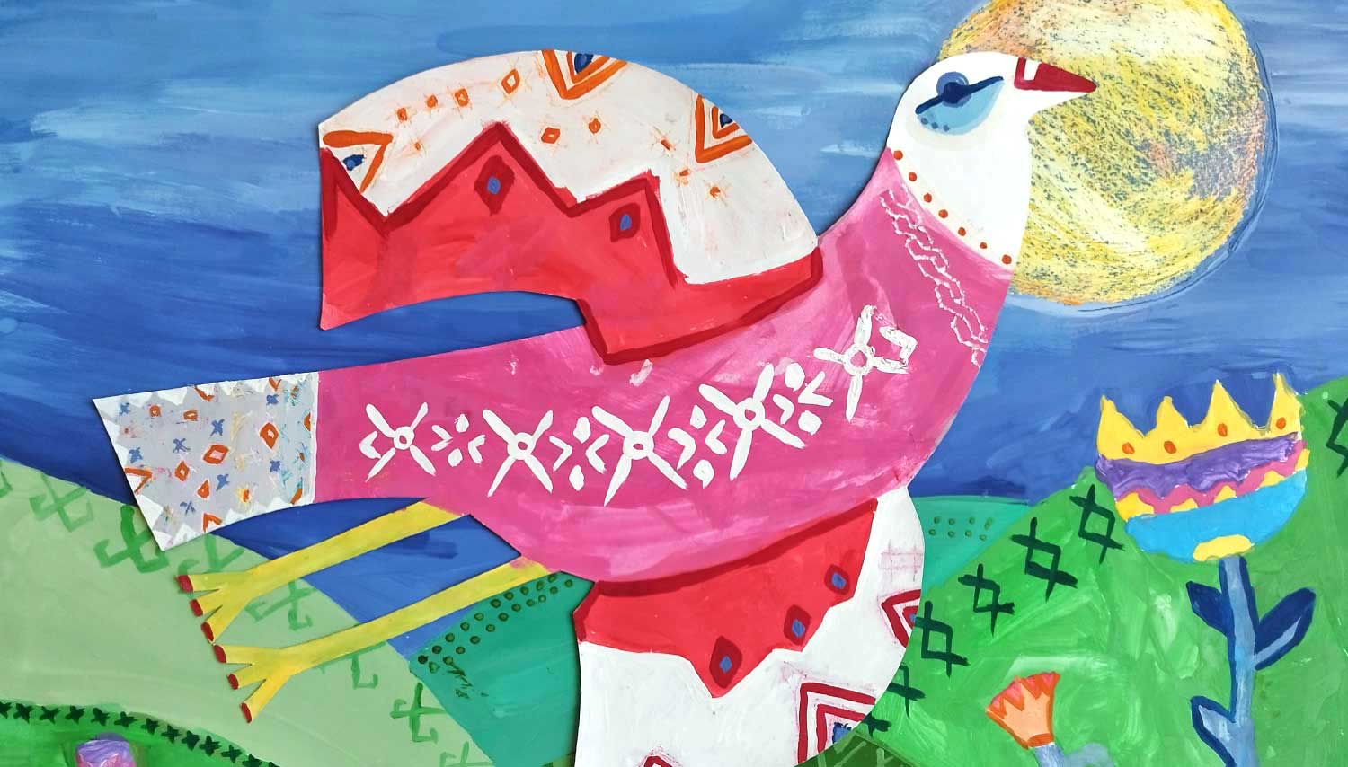 ©Yuliia Melnychenko, Ein Bild aus dem Unterricht