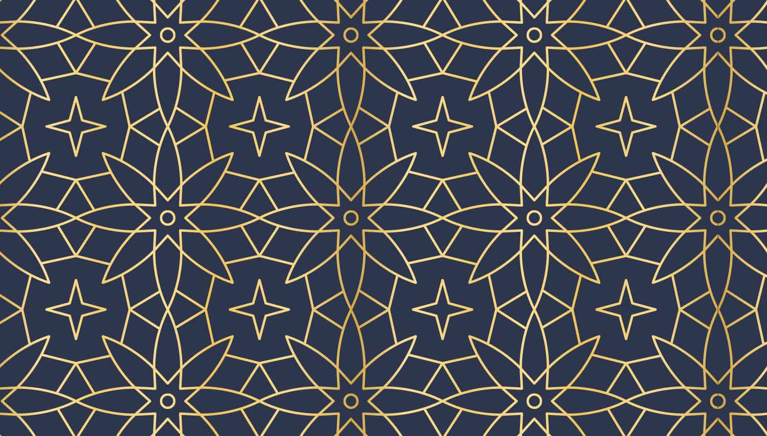 Geometrisches Muster arabischer Stil