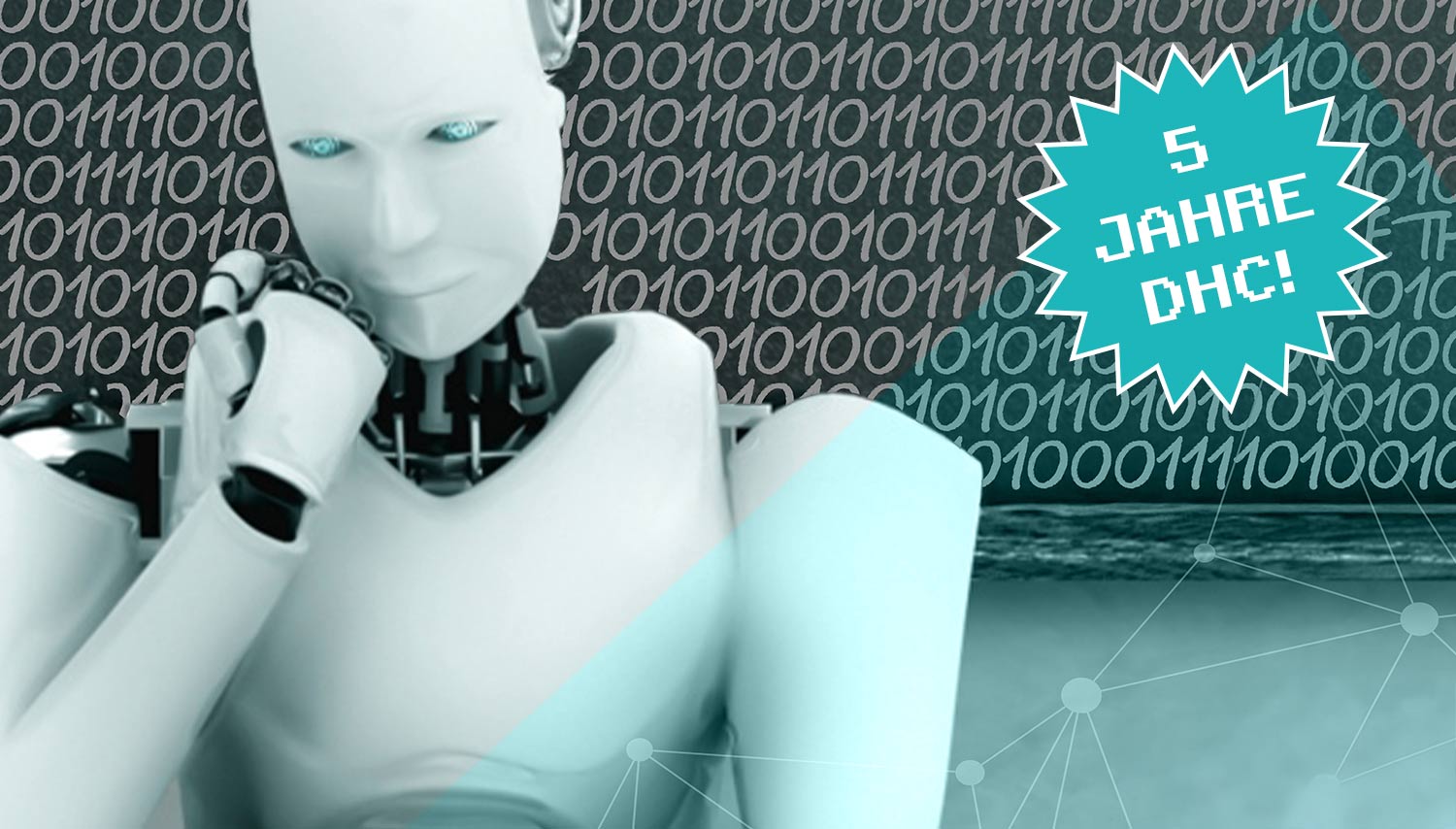 Roboter, der nachdenkt