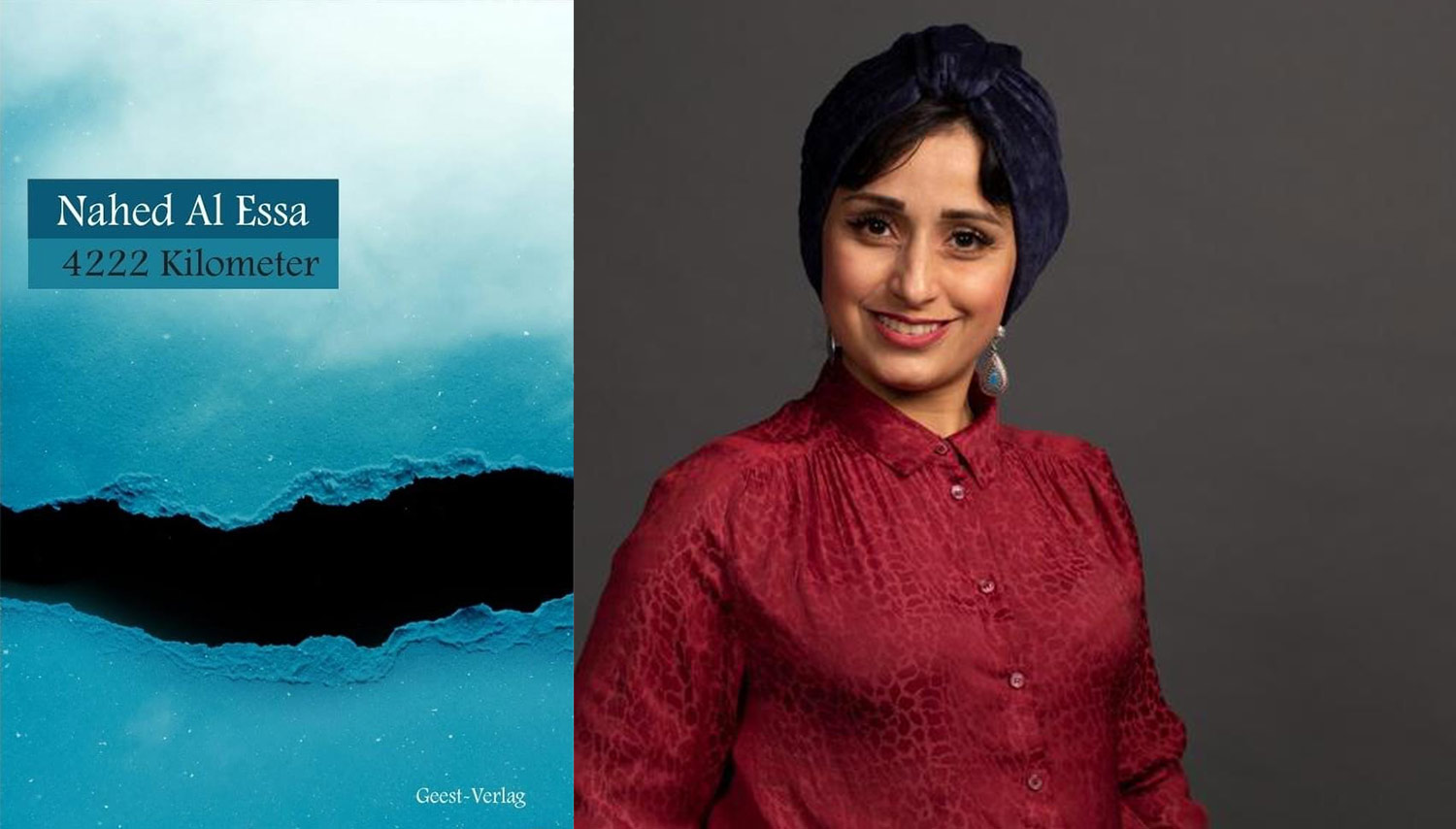 Book and profile picture of Nahed Al Essa