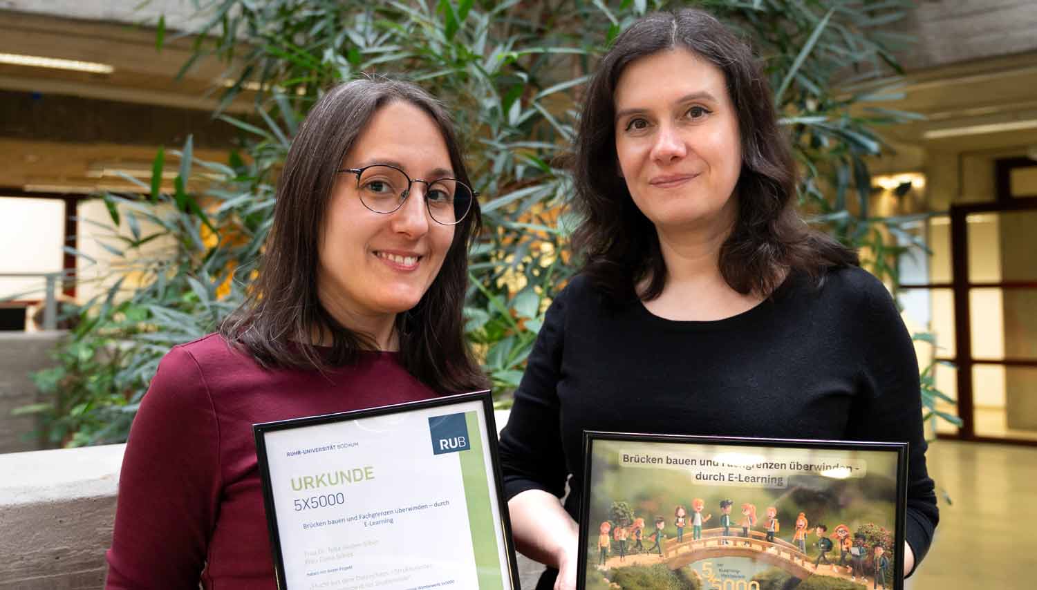 Güden-Silber und Schick mit Urkunde