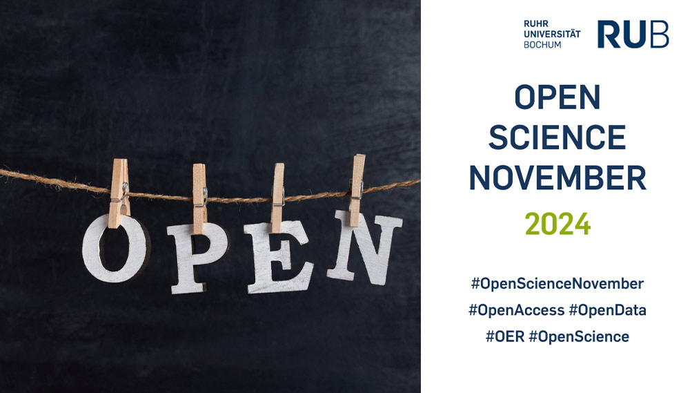 RUB Open Science November Banner