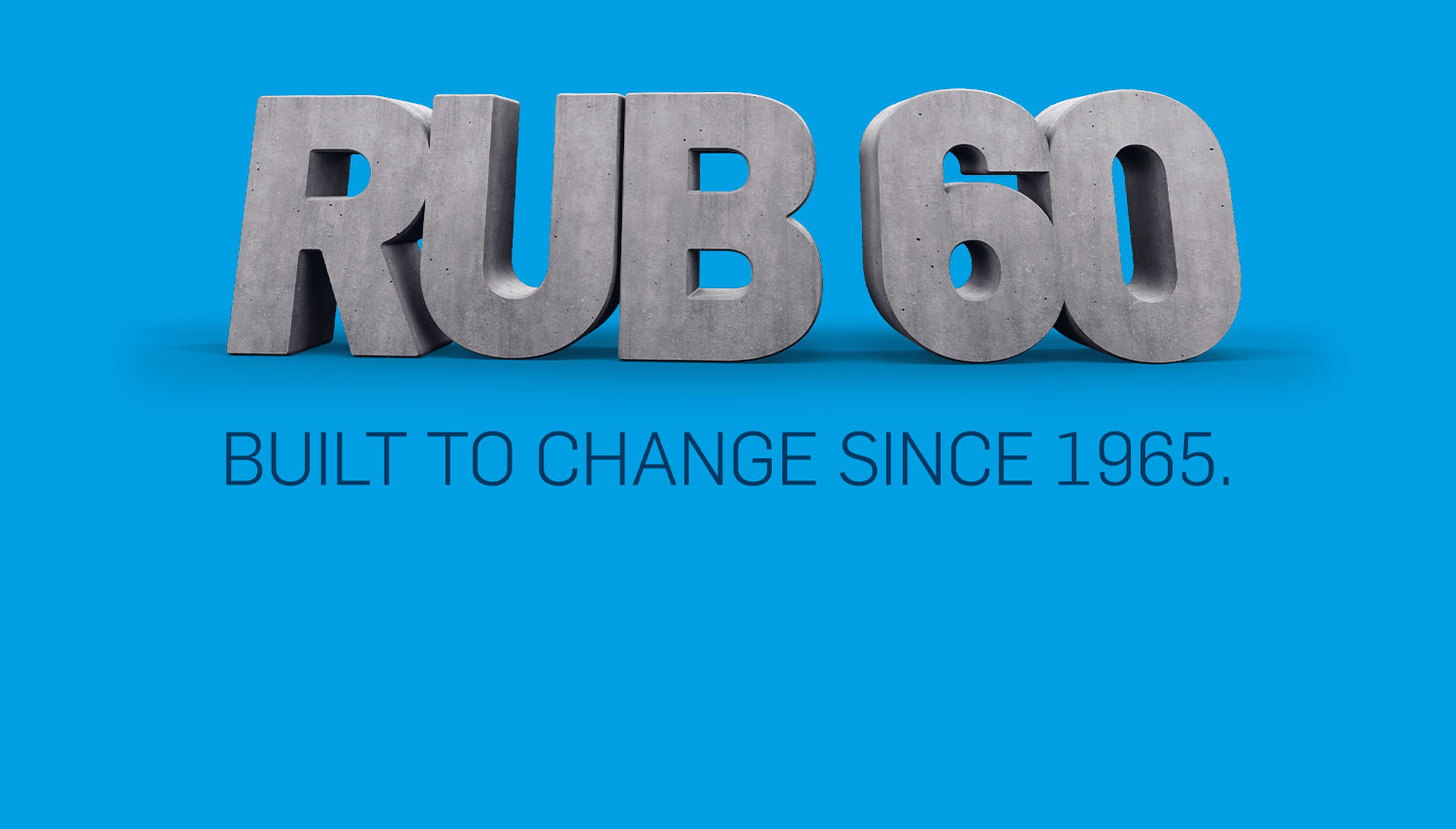 Logo 60 years of RUB