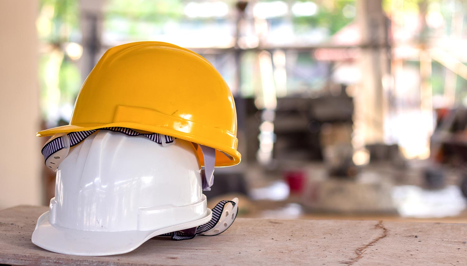 Bauarbeiterhelm